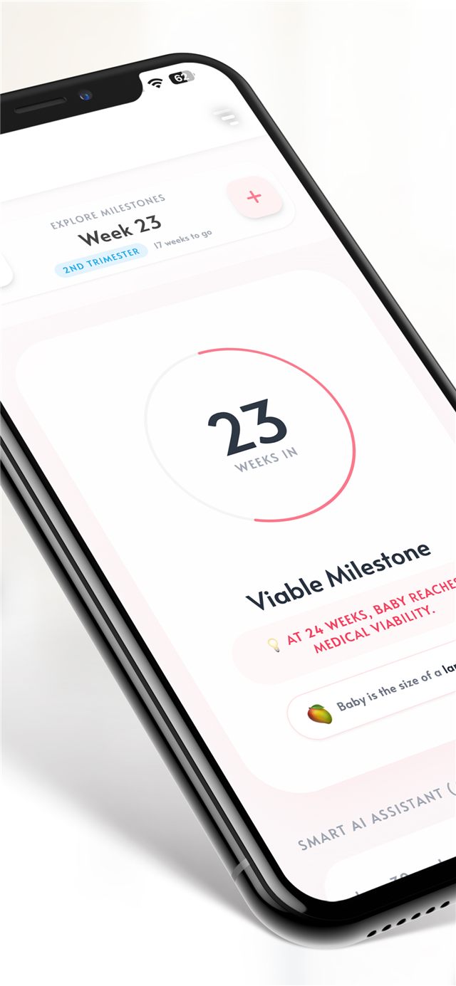 PregCare app screen
